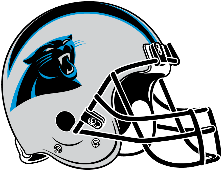 Carolina Panthers 2012-Pres Helmet Logo fabric transfer